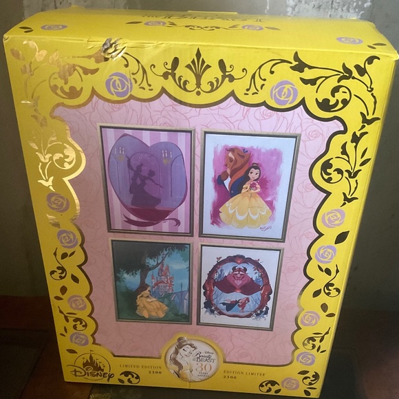 Disney beauty and the beast limited edition prints - Picture 1 of 2